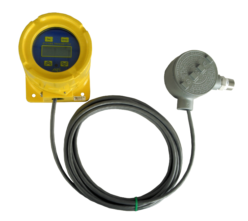 D12-IR comes in a corrosion resistant enclosure using the compact IR sensor to meet hazardous area requirements
