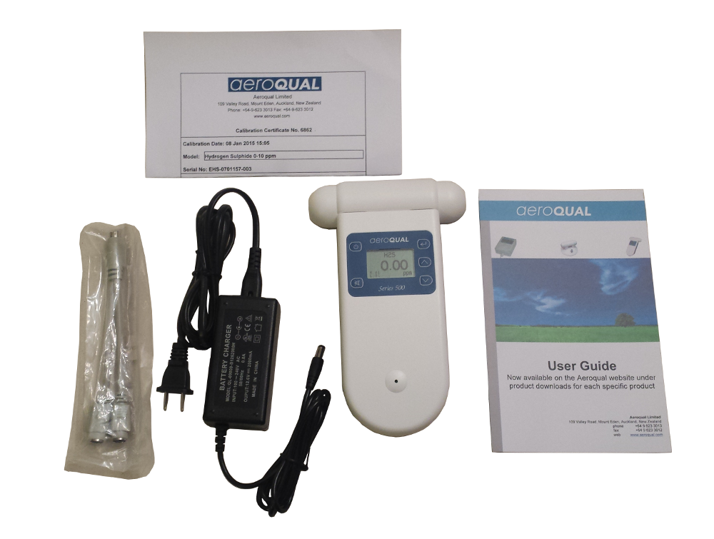 Everything that comes with the Aeroqual Series-500