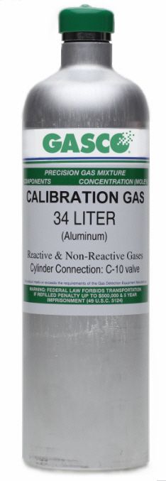 34 Liter 25% Hydrogen Gas Cylinder