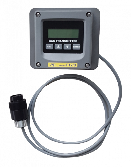 F12-is Gas Monitor with Sensor Holder & 6ft Cable