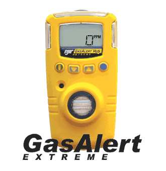 GasAlert Extreme H2S High (GAXT-H-2-DL)