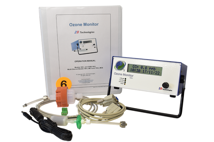 Absorption Cell assembly for Model 106-M Ozone Monitor