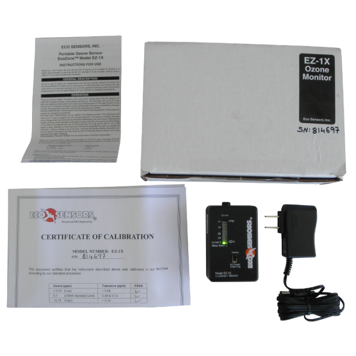 Gas Sensors EZ-1X Ozone Detector - Gas-Sensing.com