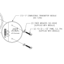 C12-17 Combustible Transmitter Module with Display