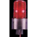 Strobe with Red Lens, 120 VDC