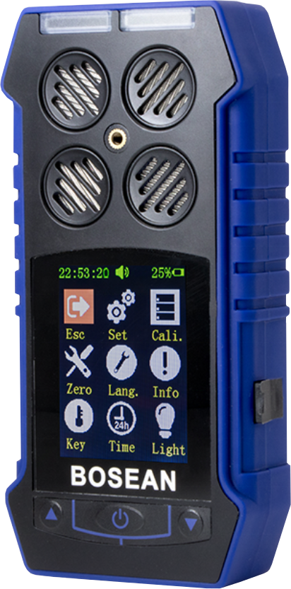 BH-4S Portable 4-in-1 Gas Detector