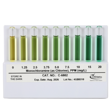 C-6802 Monochloramine Comparator Kit