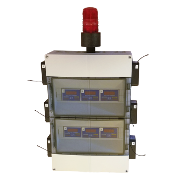 A14/A11 gas detection system with 7 separate remote gas sensors 