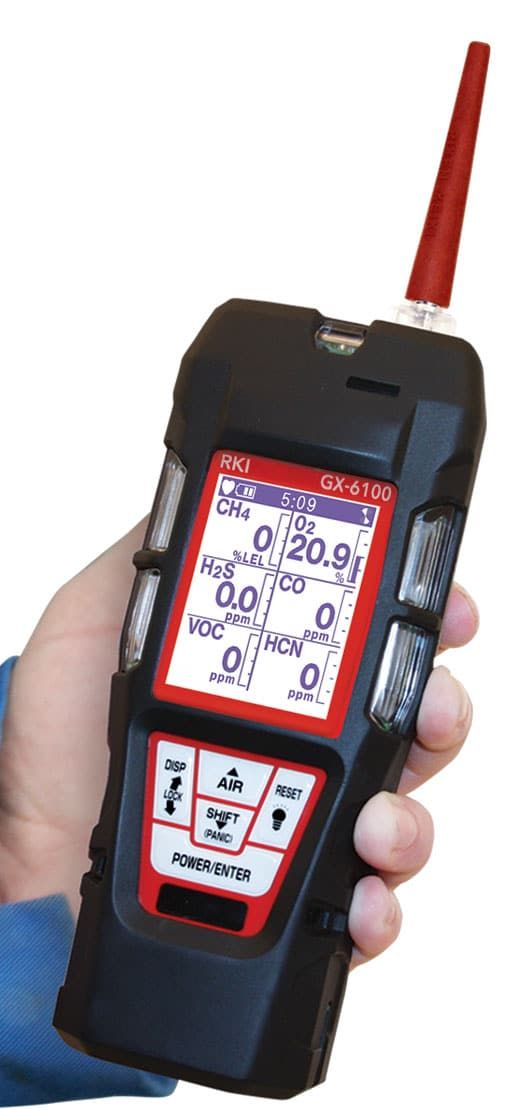 GX-6100 draw gas detector