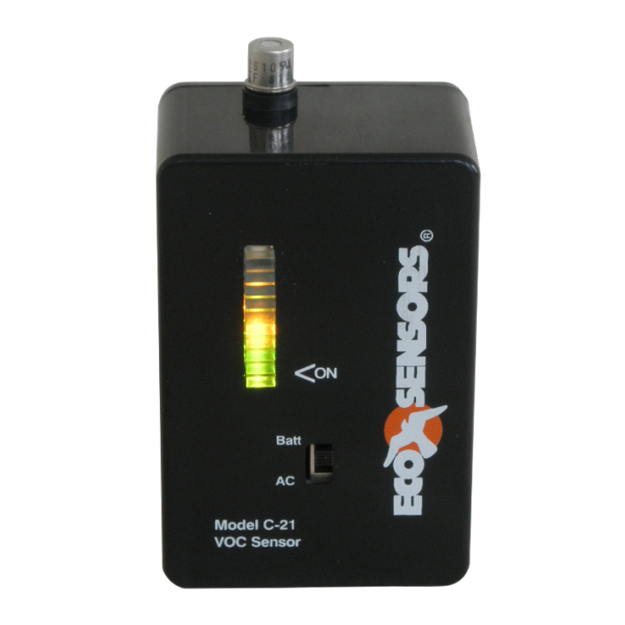 Testing the VOC sensor with a Sharpie