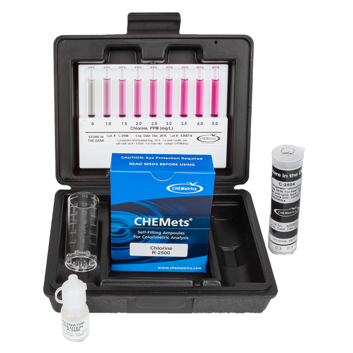 K-2504 Visual Chlorine Kit K-2504 Visual Chlorine Kit