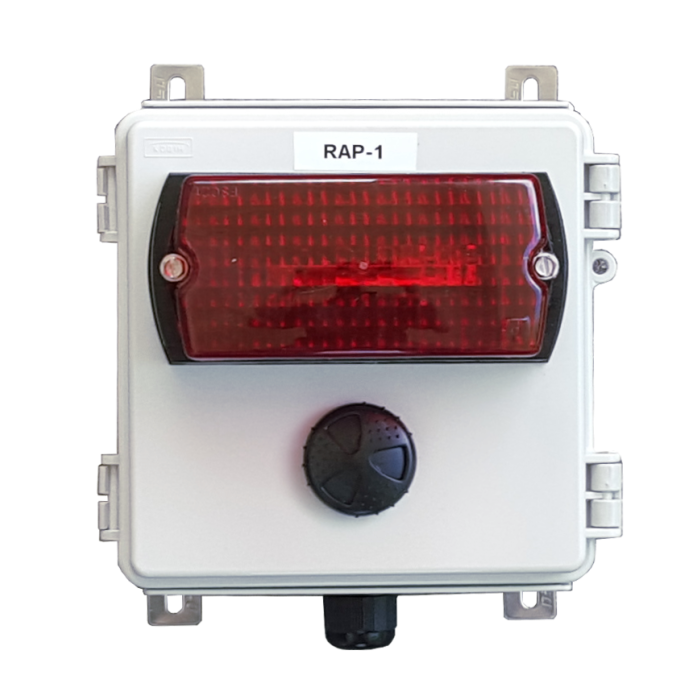 RAP-1 Aucible and Visual Alarm Panel RAP-1 Aucible and Visual Alarm Panel