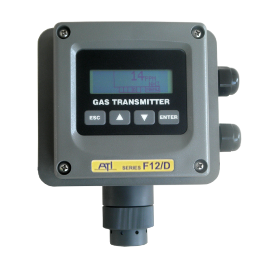 F12-D Gas Monitor with Integral Sensor Holder
