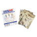 Each box comes with 50 badges, there are 10 badges in each bag.
