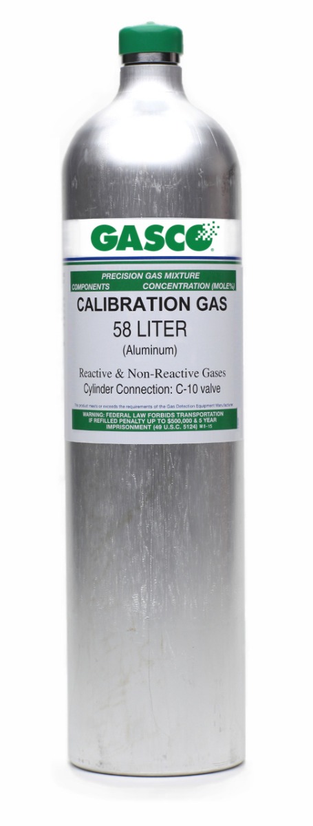 Calibration Kit comes with gas cylinder, zero air cylinder, regulator, handy carrying case & shoulder strap