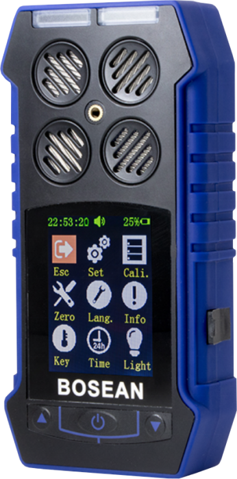 BH-4S Portable 4-in-1 Gas Detector