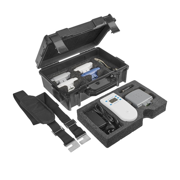 Everything that comes with the Aeroqual Indoor Portable Monitor Pro Kit