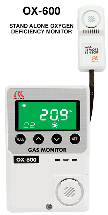 OX-600 Indoor Stand Alone Oxygen Monitor Alkaline 0-25% OX-600 Indoor Stand Alone Oxygen Monitor Alkaline 0-25%
